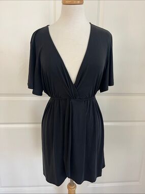 l*space Lana Black Swim Cover-Up Size Small